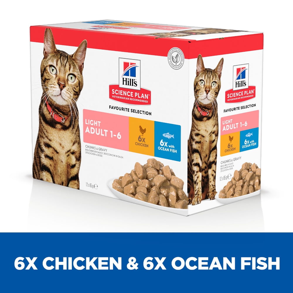Feline Favourite Selection Light Adult - Fresh pouches