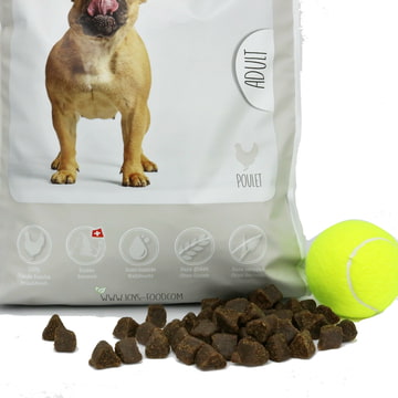DOG ADULT – Croquettes semi-humides Poulet Frais Suisse
