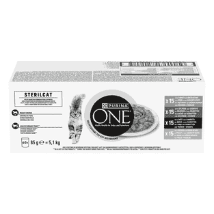 Sterilcat Adult Viande, poisson et légumes en sauce
