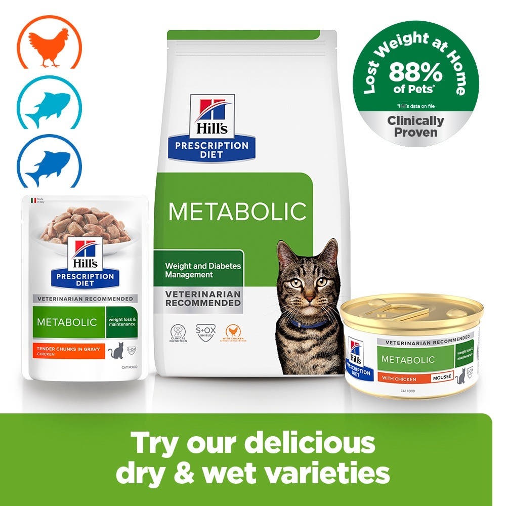 Feline Metabolic Weight Loss &amp; Maintenance Chicken Mousse