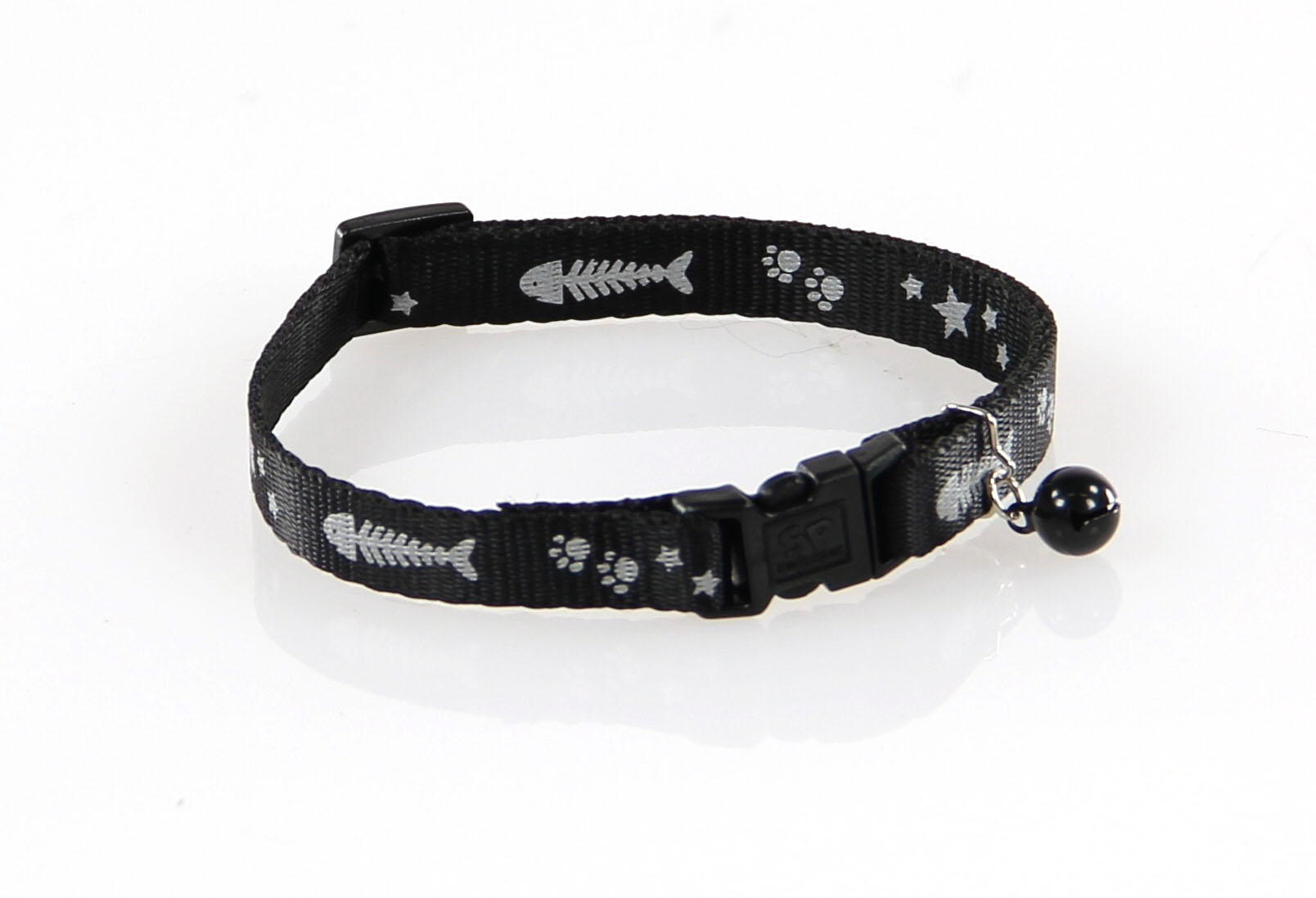 ReflectLine Katzenhalsband mit Fischmotiv
