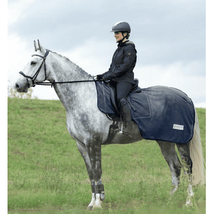 Fliegenausreitdecke Comfort - blau