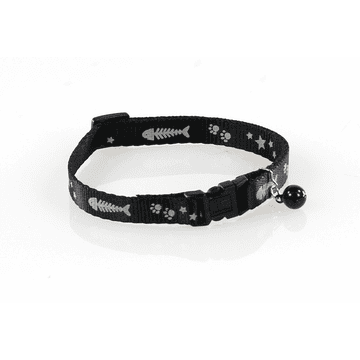 ReflectLine Katzenhalsband mit Fischmotiv