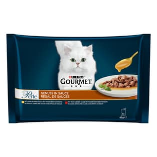 Perle Genuss in Sauce mit Fleisch
