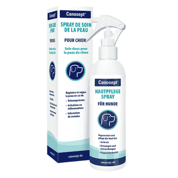 Spray de soin de la peau pour chiens