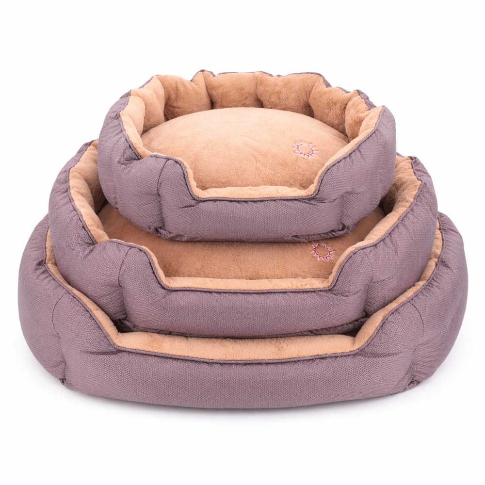 Santorini Dog Bed, Brown
