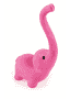 swisspet Latex-Elefant, rosa, mit Quietscher, L = 21cm