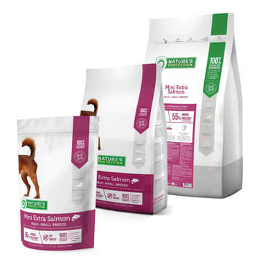 Mini Adult Small Breed Dogs Extra Salmon