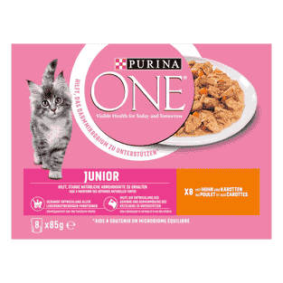 Junior au poulet et aux carottes - en sachet