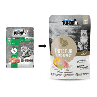 Cat Pouch Pute pur