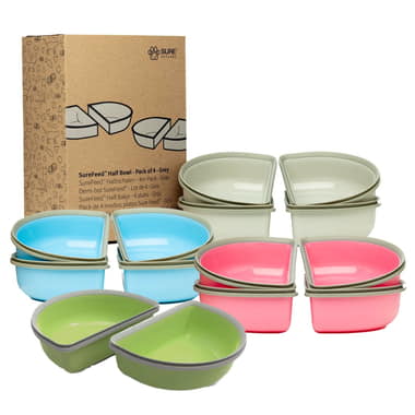 Demi-Gamelles pour distributeur de nourriture SureFeed