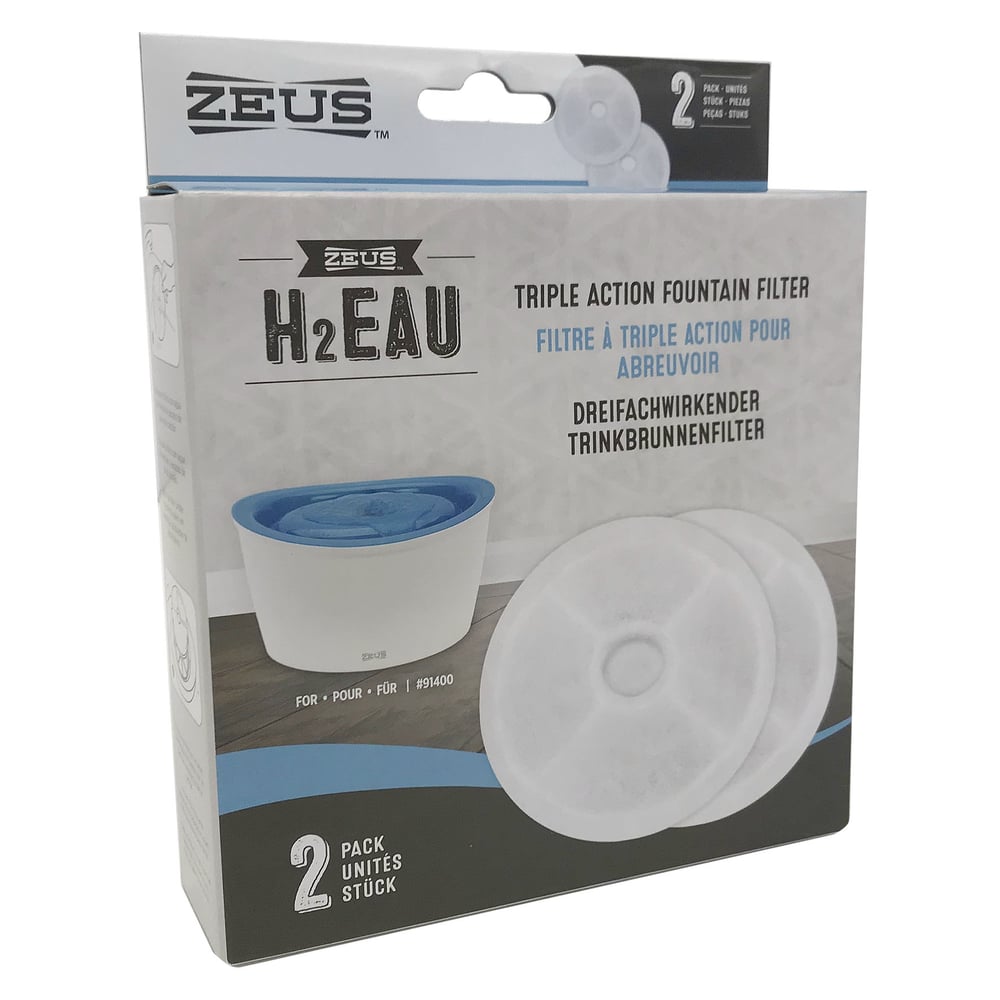 Zeus H2Eau Triple Action Filter, 2er Pack