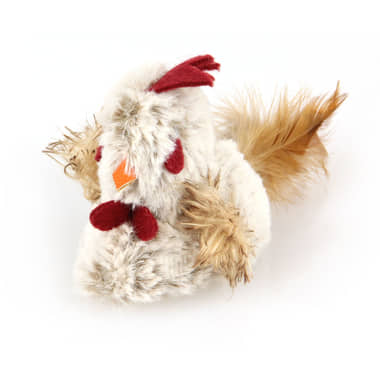 Coq de course en peluche