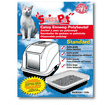 Catsy disposable poly bags standard, 12 pcs.