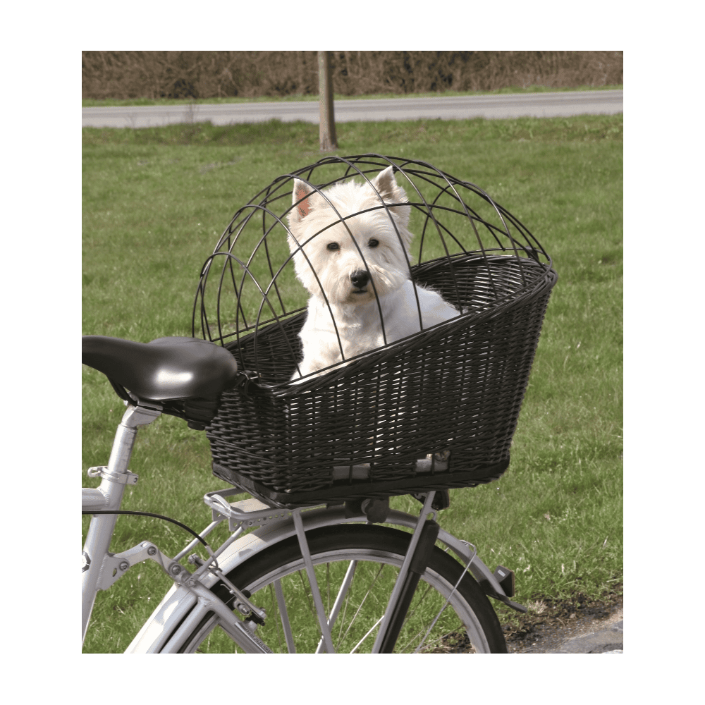 Fahrradkorb mit Gitter