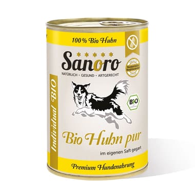 BIO-Huhn pur mit Leber