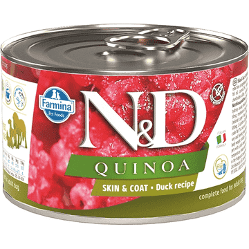 Canine Adult Quinoa Skin&Coat - Canard, Noix de coco & Curcuma