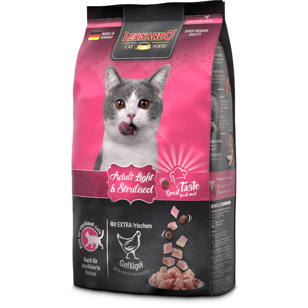 Adult Light Geflügel Cat