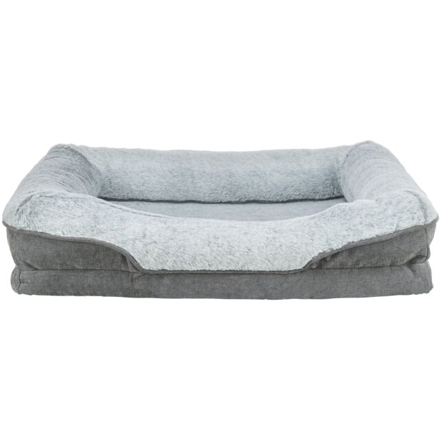 Vital bed Lino angular, gray/light gray