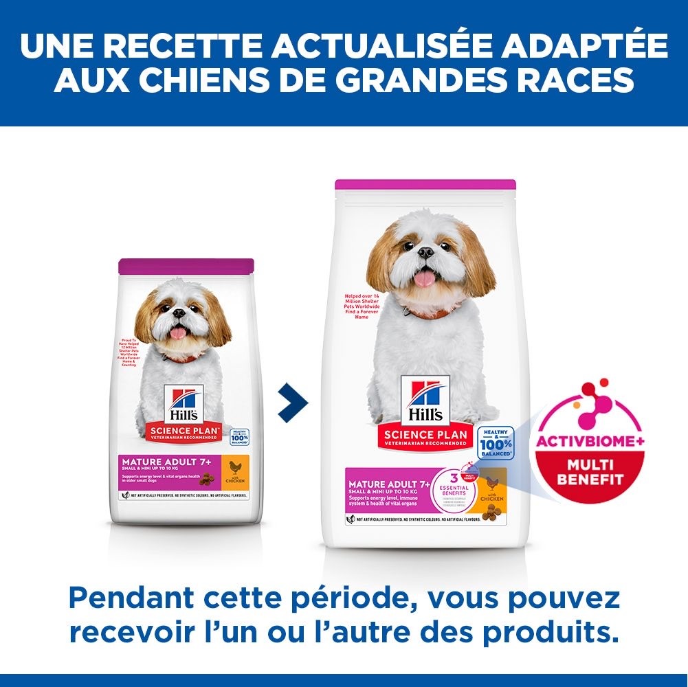 Canine Mature Adult 7+ Small & Mini Breed