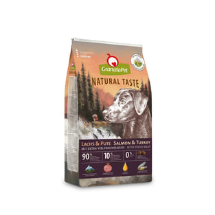 Hund - Natural Taste Lachs & Pute