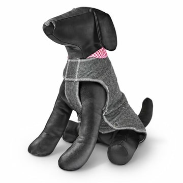 Dog coat Swissness red