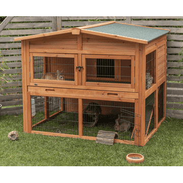 Natura Kaninchenstall XL mit 2 Etagen
