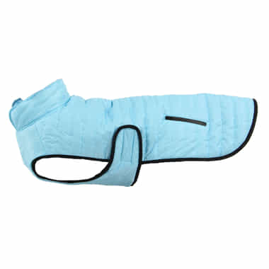 Hundemantel Pump-it, hellblau