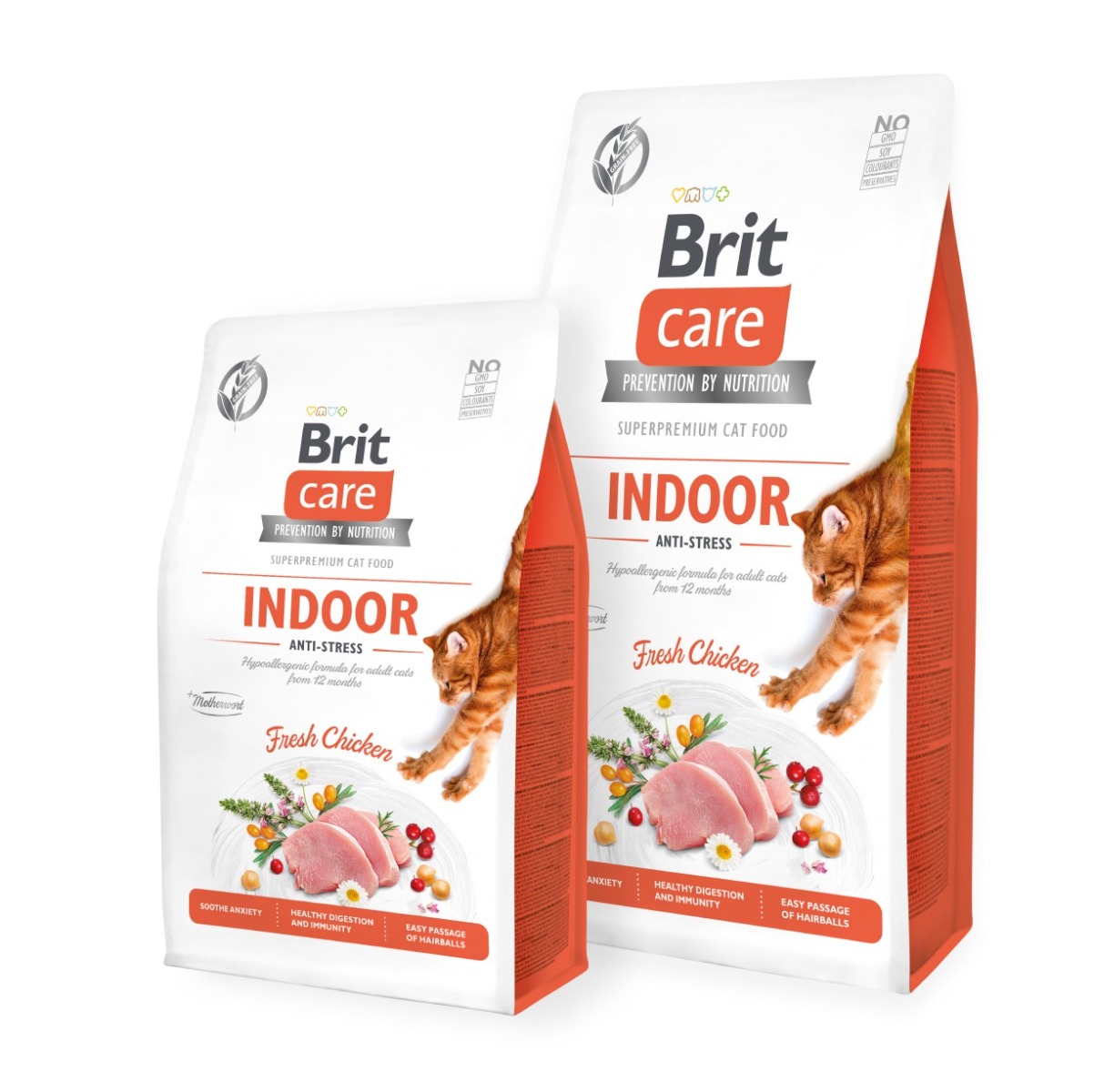 Care Cat Grainfree - Chicken - Indoor & Anti-Stress