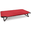 Chaise longue pliable rouge pour chien