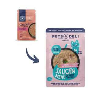 Adult Saucen Menü mit Lachs