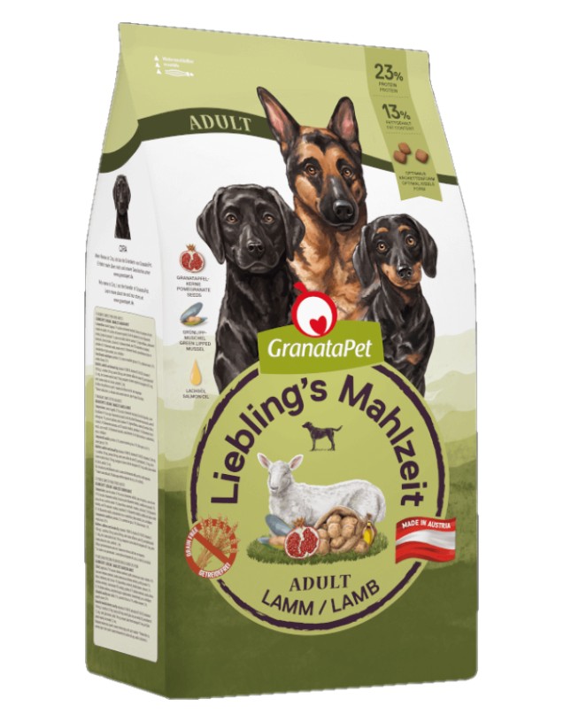 Hund - Liebling's Mahlzeit Lamm