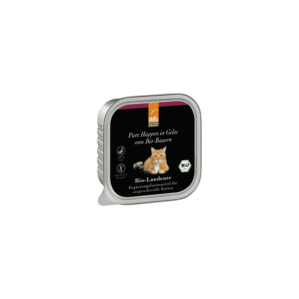 Chat Bio Canard - Petites bouchées en gelée