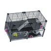 Cage pour rongeurs Multipla gris