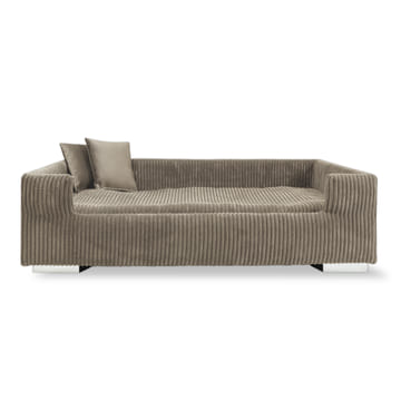 Hundesofa gepolstert Cord