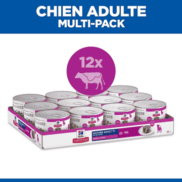 Canine Small & Mini Breed Mature Adult Beef - Boîte