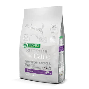 White Dogs Grain Free Junior All Breed Saumon