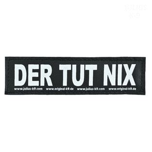 2 Julius-K9® Velcro stickers, L
