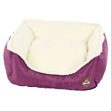 Hunde- und Katzenbett Prinzi, violett