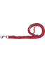 Laisse en cuir Edelweiss, rouge