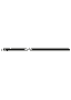 Deluxe Hundehalsband Bone, 10mm/15-20cm