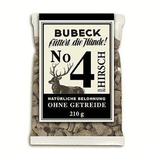 Snack Nr.4 mit Hirsch, getreidefrei