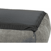 Vital Bett Lennox eckig, grau