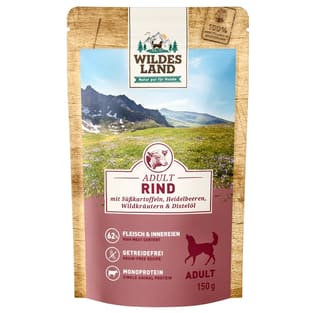 Canine Classic Adulte boeuf avec patate douce - en sachets