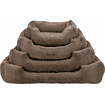 Vital bed Lennox angular, brown