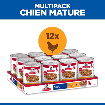 Canine Mature Adult 7+ Delicious Cuisine with chicken & added vegetables boîte