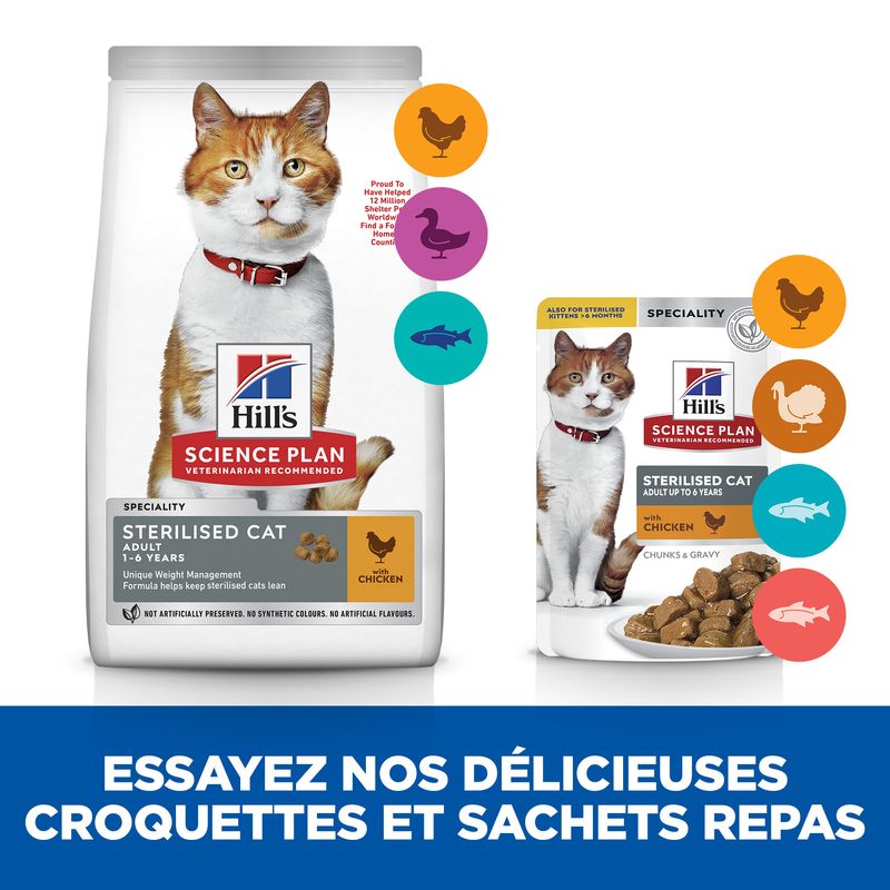 Feline Sterilised Cat Chicken - Sachet