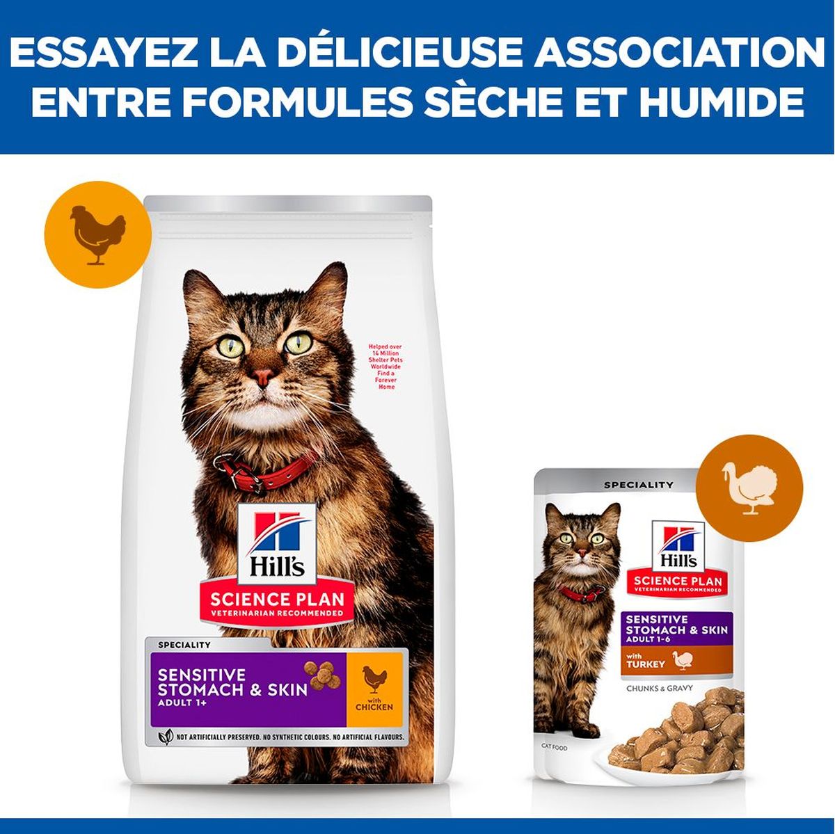 Feline Sensitive Stomach & Skin