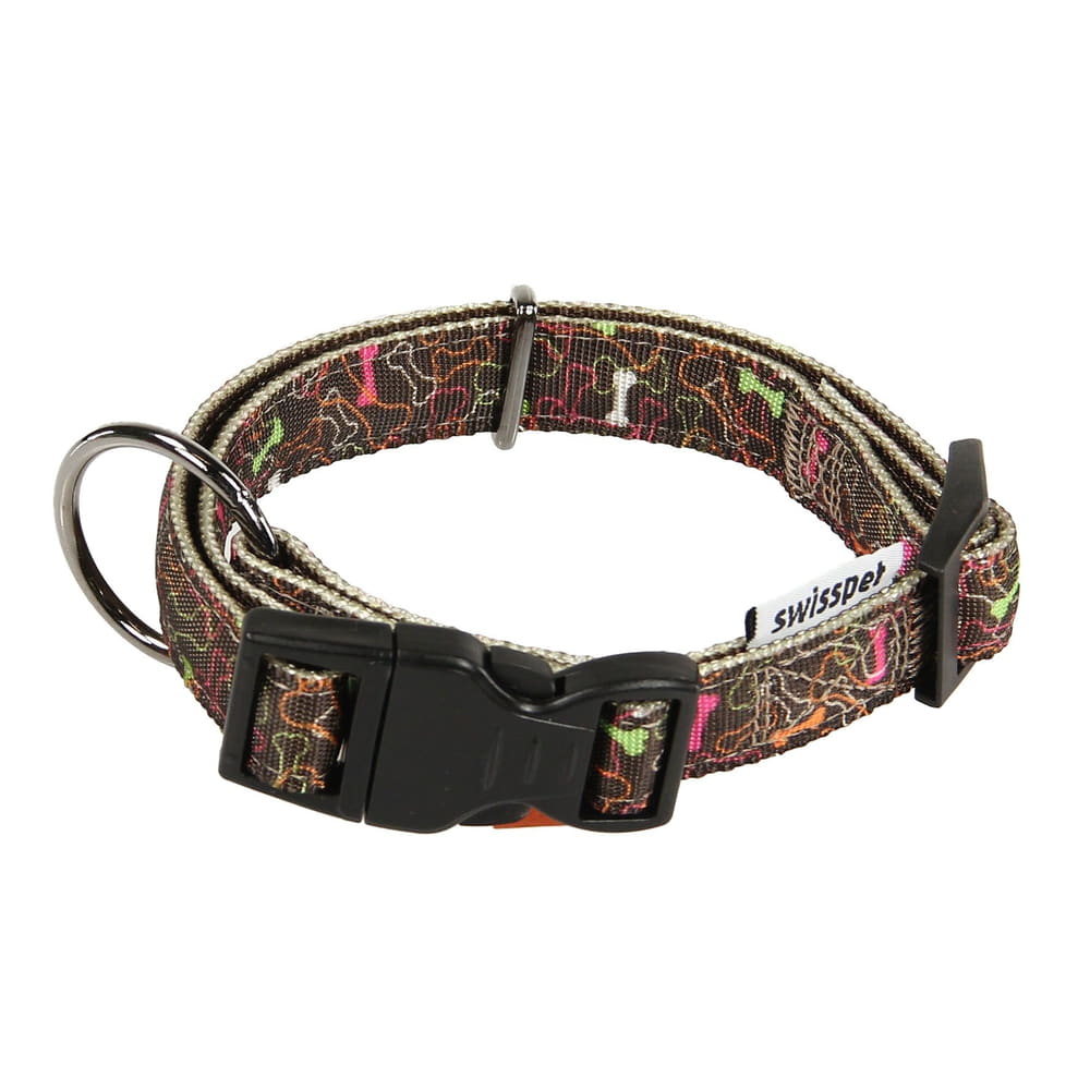 Collar Smuffy Bones, brown