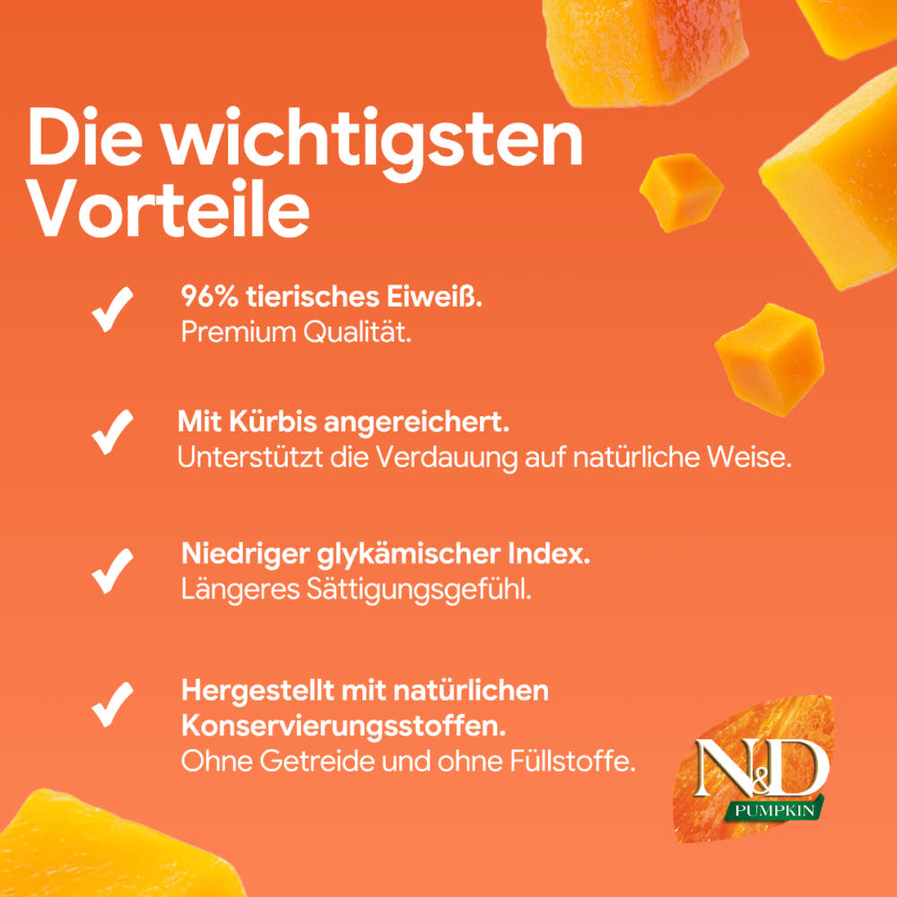 Canine Adult Mini Potiron Agneau
